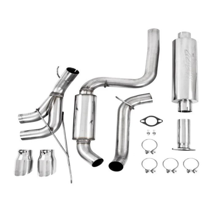 MBRP Armor Lite 3-inch aluminized steel cat-back exhaust with dual center outlet tips for 2013-2018 Ford Focus ST.