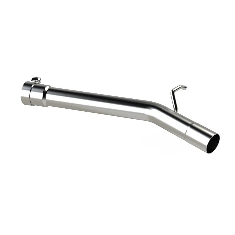 MBRP Armor Plus T409 stainless steel 2.5-inch resonator bypass pipe.