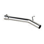 MBRP Armor Plus T409 stainless steel 2.5-inch resonator bypass pipe.