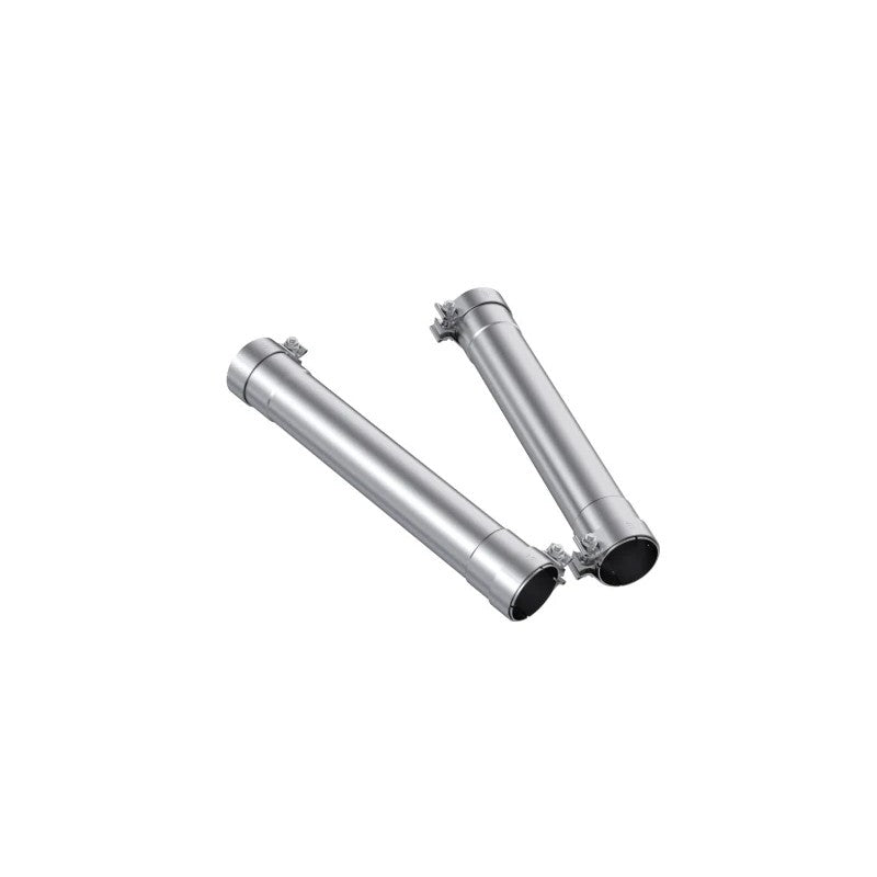 MBRP Armor Lite 3-inch mandrel-bent aluminized steel exhaust sound conversion kit pipes and mounting clamps
