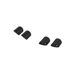 MBRP black-coated T304 stainless steel angle-cut quad exhaust tip covers for Ford Mustang