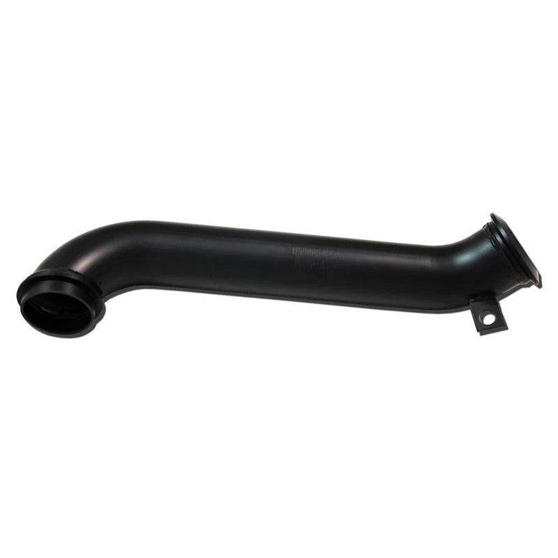 MBRP 3-inch direct replacement performance down pipe for 2015-2017 Chevrolet and GMC 6.6L Duramax diesel trucks.