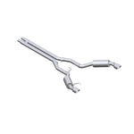 MBRP ARMOR PLUS 3-inch T409 stainless steel cat-back exhaust with dual 4.5-inch tips for 2015-2017 Ford Mustang GT