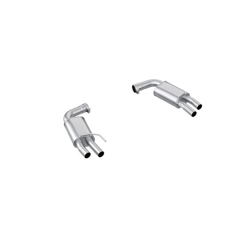 MBRP 3-inch T304 stainless steel exhaust conversion kit pipes and clamps for 2018-2026 Ford Mustang 5.0L.