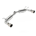 MBRP Armor Pro T304 stainless steel 2.5-inch axle-back exhaust with dual polished tips for 2019-2026 Mazda 3.