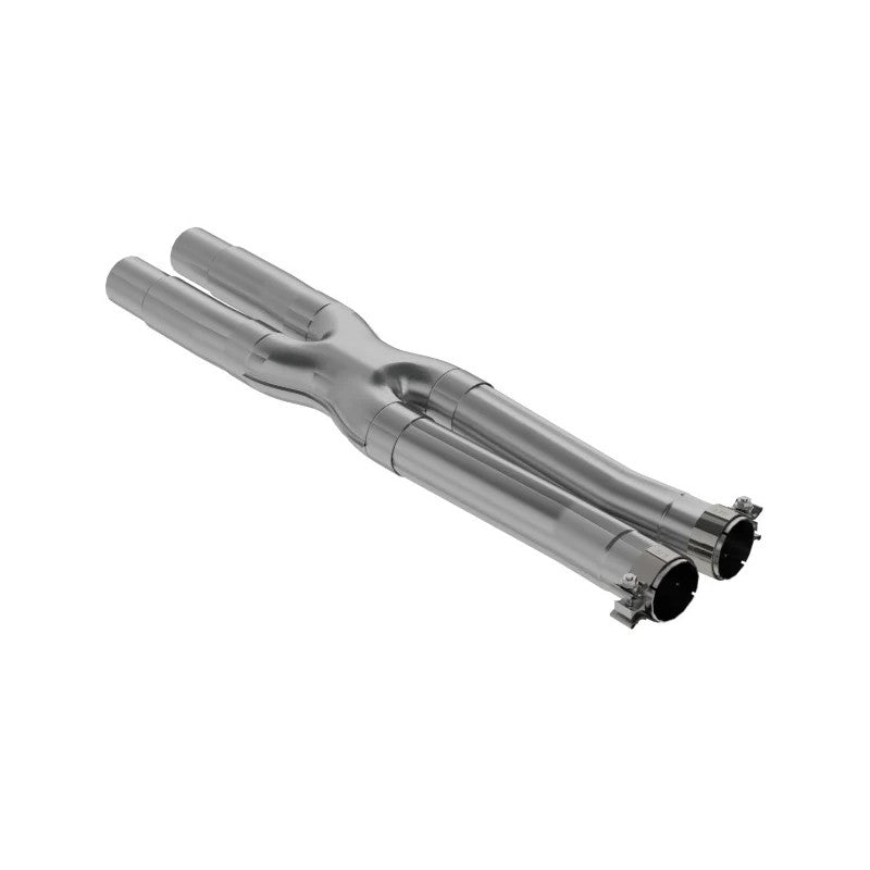 MBRP ARMOR PLUS 3-inch T409 stainless steel resonator bypass X-pipe for 2020-2022 Ford Mustang Shelby GT350 and GT500.