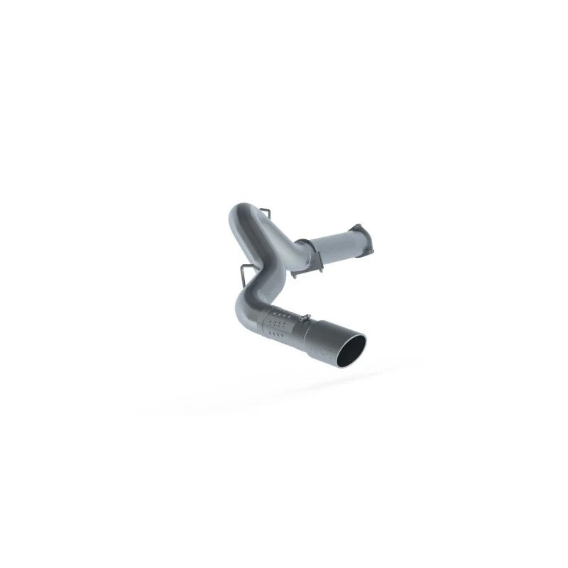 MBRP Armor Lite 5-inch aluminized steel filter-back single side exit exhaust for 2007-2010 Duramax LMM trucks.
