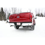 MBRP ARMOR BLK 3-inch cat-back exhaust system with black powder-coated dual rear exit tips for 2015-2020 Ford F-150 5.0L
