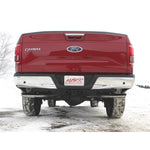 MBRP ARMOR PLUS Series T409 stainless steel 3-inch dual split side exit cat-back exhaust system with polished tips.