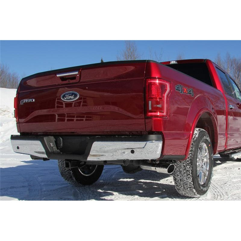 MBRP Armor Plus 3-inch T409 stainless steel single side exit cat-back exhaust system for 2015-2020 Ford F-150 5.0L.