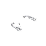 MBRP Armor Lite 2.5-inch aluminized steel axle-back exhaust with quad tips and valve brackets for 2024-2026 Mustang GT