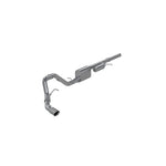 MBRP Armor Pro Series T304 stainless steel 3-inch cat-back exhaust system with polished tip for Chevrolet and GMC 5.3L SUVs.