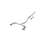 MBRP ARMOR LITE aluminized steel cat-back exhaust with quad 4-inch polished tips for 2022-2024 Honda Civic Sport Touring.