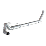 MBRP ARMOR LITE 5-inch aluminized steel single-exit turbo-back exhaust system for 1994-2002 Dodge Ram Cummins trucks.