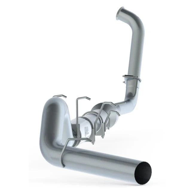 MBRP Armor Lite 5-inch aluminized steel turbo-back exhaust system with single side exit for Ford F-250 and F-350.