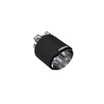 MBRP universal dual-wall exhaust tip with carbon fiber outer shell and 4.5-inch outlet diameter.