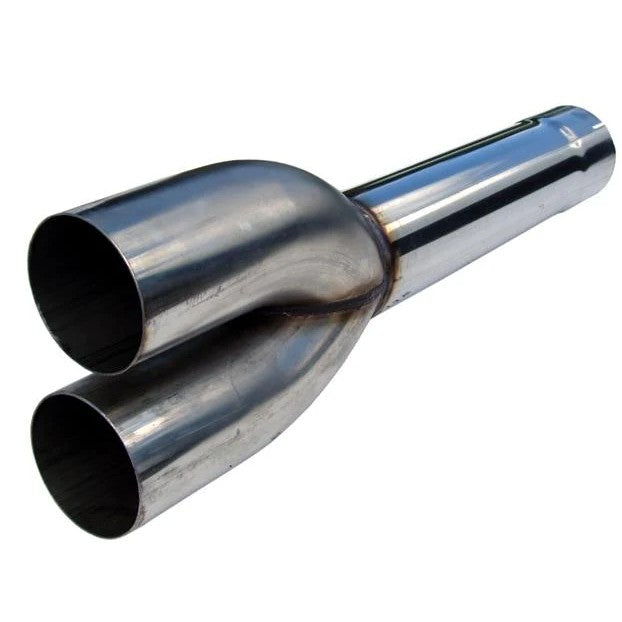 MBRP 4-inch aluminized steel muffler delete pipe with 30-inch overall length
