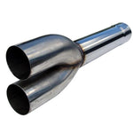 MBRP 4-inch aluminized steel muffler delete pipe with 30-inch overall length