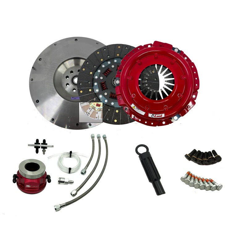 McLeod Adventure Series Super Trail Pro Pack clutch kit with Max Mass flywheel and organic-ceramic dual-performance disc.
