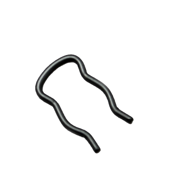 McLeod Racing steel hydraulic fitting retaining clip for 2005-2023 Ford Mustang clutch lines.