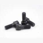 Set of six McLeod 1500 Grade 8 pressure plate bolts with 3/8 inch threads and small hex heads.