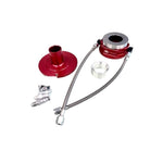 McLeod 14-302 hydraulic throw out bearing kit with hard anodized billet aluminum bolt-on collar for GM T56 transmissions.