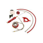 McLeod 14-325 hydraulic clutch conversion kit with master cylinder, reservoir, and braided lines for 1979-1995 Mustang.