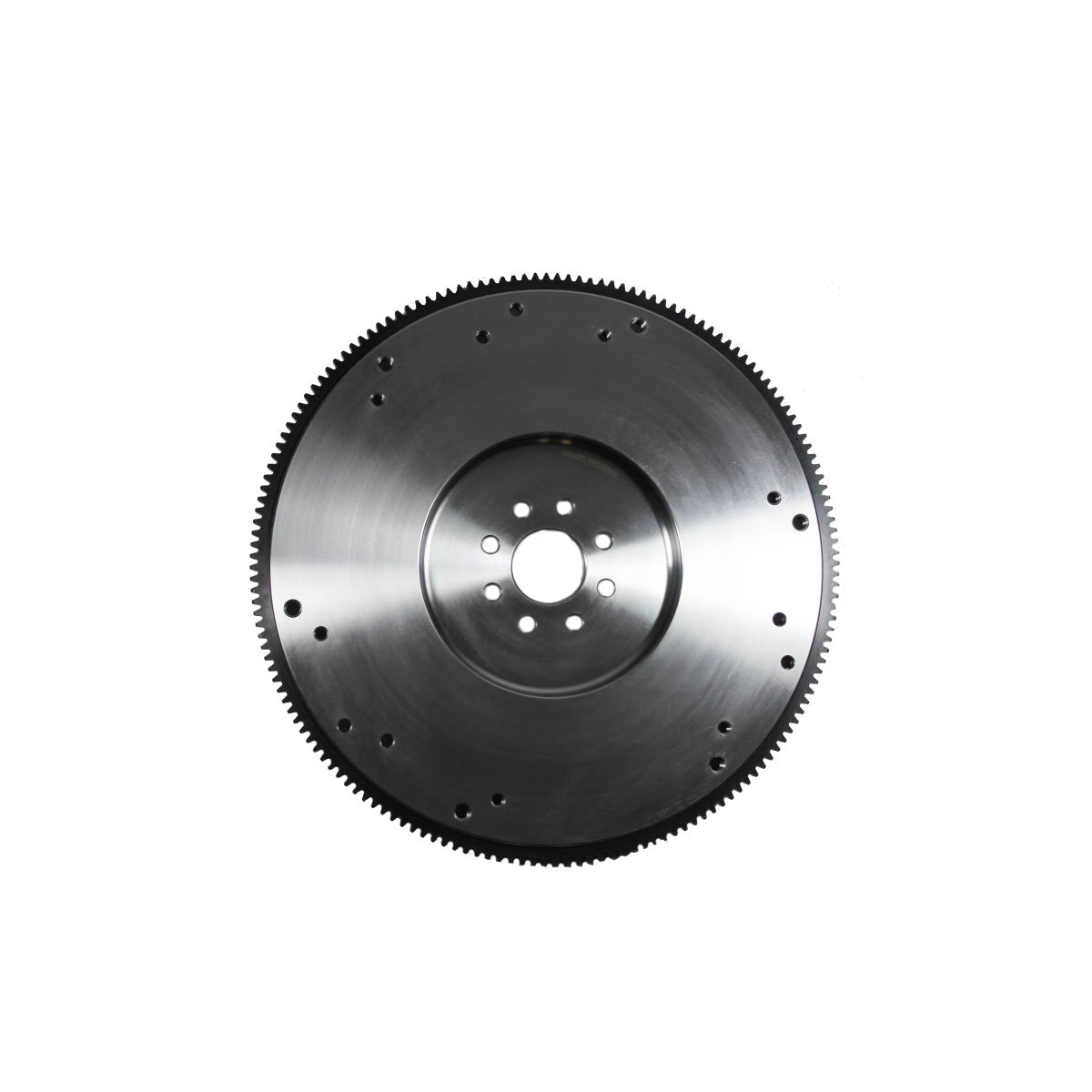McLeod 11-inch 164-tooth lightened billet steel flywheel with 8-bolt crank pattern for 1996-2017 Ford Mustang.
