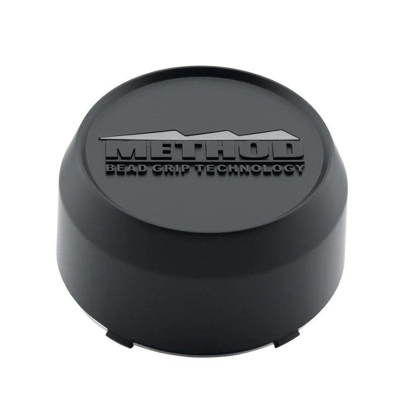 Method Race Wheels T080 black tall snap-in center cap with 123mm diameter