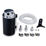 Mishimoto black baffled oil catch can kit with direct-fit hoses and bracket for 2011-2013 BMW N55 engines.