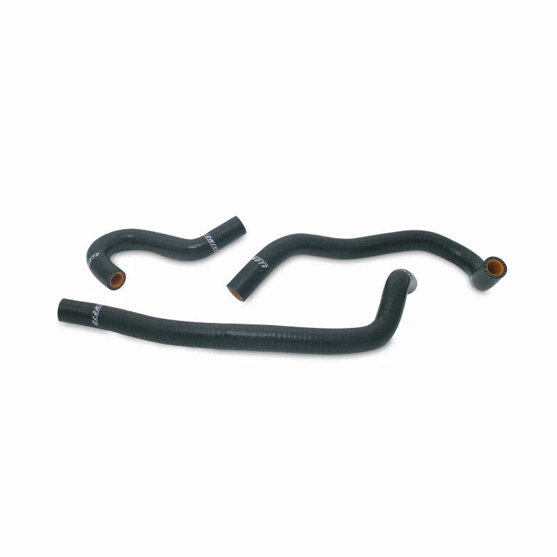 Mishimoto black dual-layer reinforced silicone heater hose kit for 1986-1992 Toyota Supra.