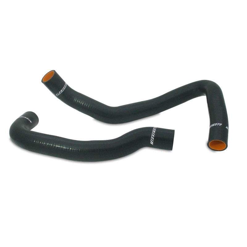Black dual-layer silicone radiator hose kit for 1989-1998 Nissan 240SX KA engines.