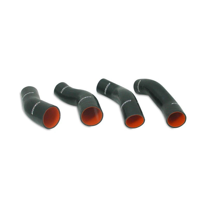 Mishimoto black silicone turbo induction hose kit for the 1990-1996 Nissan 300ZX Turbo.