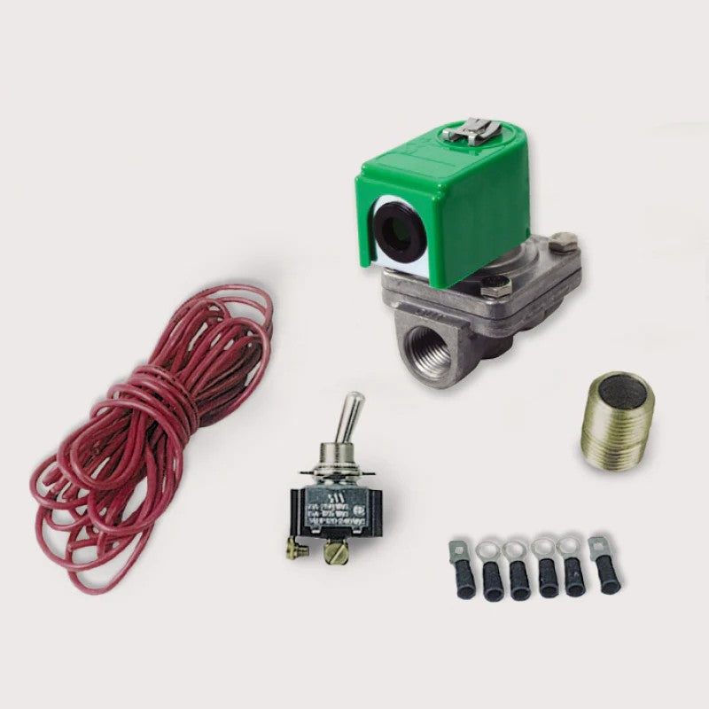 Moroso 23905 12-volt electric solenoid valve for oil accumulator systems