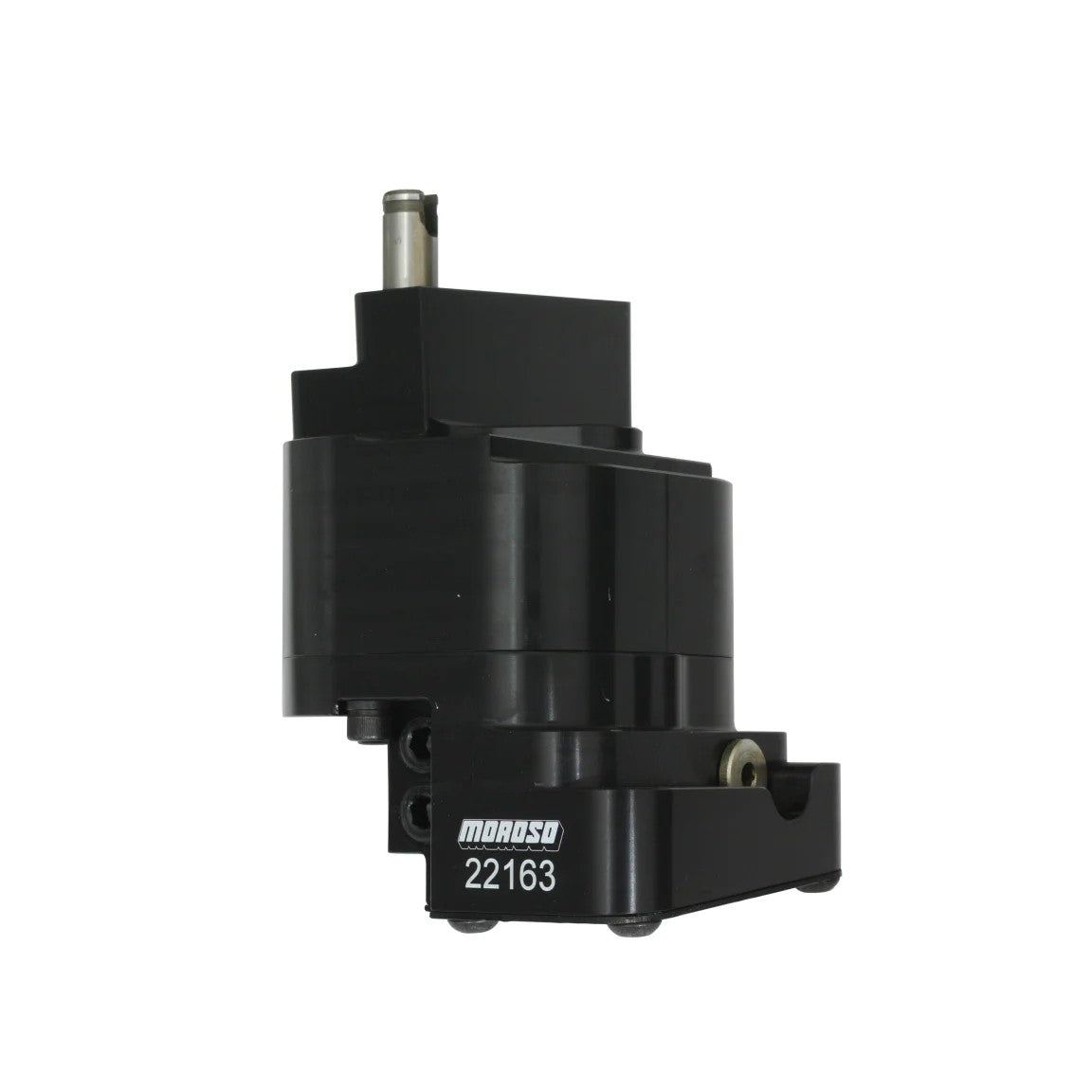 Moroso 22163 high volume oil pump precision machined from billet aluminum for Chevrolet Big Block engines.