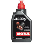 1L bottle of Motul Technosynthese Dexron III automatic transmission fluid