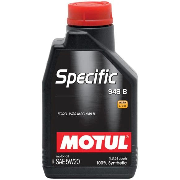 5L jug of Motul Specific 948B 5W20 100% synthetic engine oil
