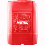20 liter blue Jerry can of Motul Gear Competition 75W140 100% synthetic Ester transmission and differential oil.