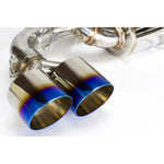 MXP SP Series quad-tip T304 stainless steel exhaust system for Toyota 86 TRD and Subaru BRZ.