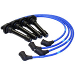 NGK 8041 blue ignition wire set with silicone boots and stainless steel terminals for Acura Integra and Honda CR-V.
