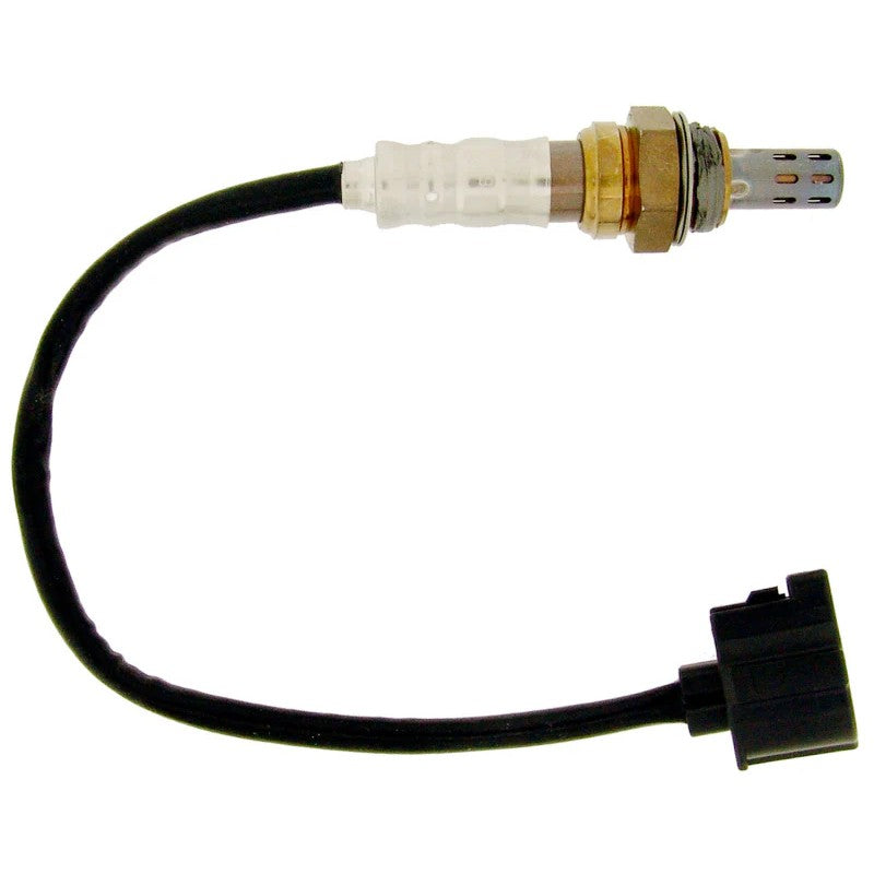 NTK 23159 direct fit oxygen sensor with OE-style electrical connector and protective ceramic overcoat.