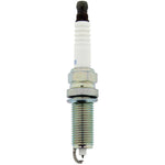 Set of four NGK SILZKAR7B11 Laser Iridium spark plugs with fine-wire iridium tips and platinum ground electrode pads.