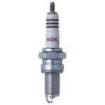 Set of 4 NGK Iridium IX DPR8EIX-9 spark plugs featuring fine wire iridium center electrodes.