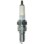 Four NGK Laser Iridium IMR8C-9H spark plugs with iridium-tipped center electrodes and trivalent plating.