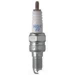 Set of four NGK Laser Iridium IMR9C-9H spark plugs with iridium-tipped electrodes and white ceramic insulators.