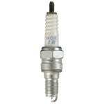 Set of 4 NGK Laser Iridium IMR9E-9HES spark plugs featuring iridium-tipped center electrodes and copper cores.