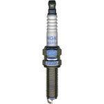 Set of four NGK Laser Iridium High Ignitability spark plugs (SILMAR9A9S) with trivalent plating and copper cores.