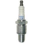 Set of four NGK Laser Iridium RE9B-T trailing spark plugs with copper cores for Mazda RX-8 rotary engines.