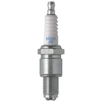 NGK Standard Nickel spark plug BR8EQ-14 with copper core and anti-corrosive trivalent metal plating.