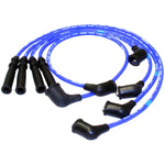 NGK 9125 blue spark plug wire set with black boots for 1989-1990 Nissan 240SX